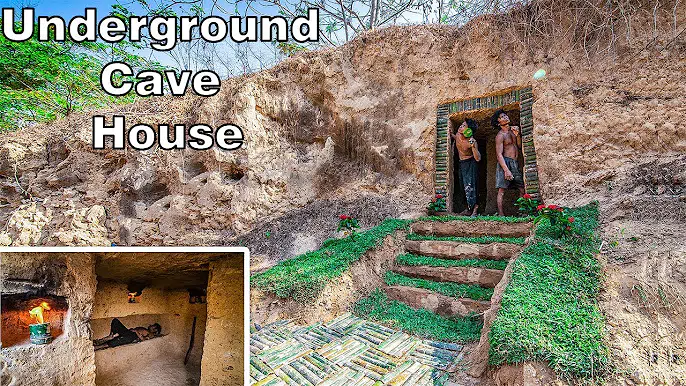 【开局一把刀】用古老的技巧建造秘密的地下洞穴屋